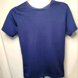 Real Essentials Blue Athletic Short Sleeve